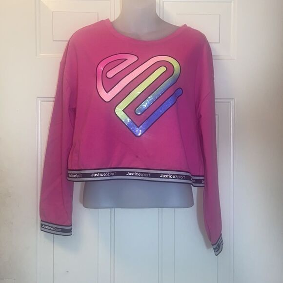 4/$30 Justice Sport Girl Junior T- Shirt Size XL (16-18) - Picture 3 of 15